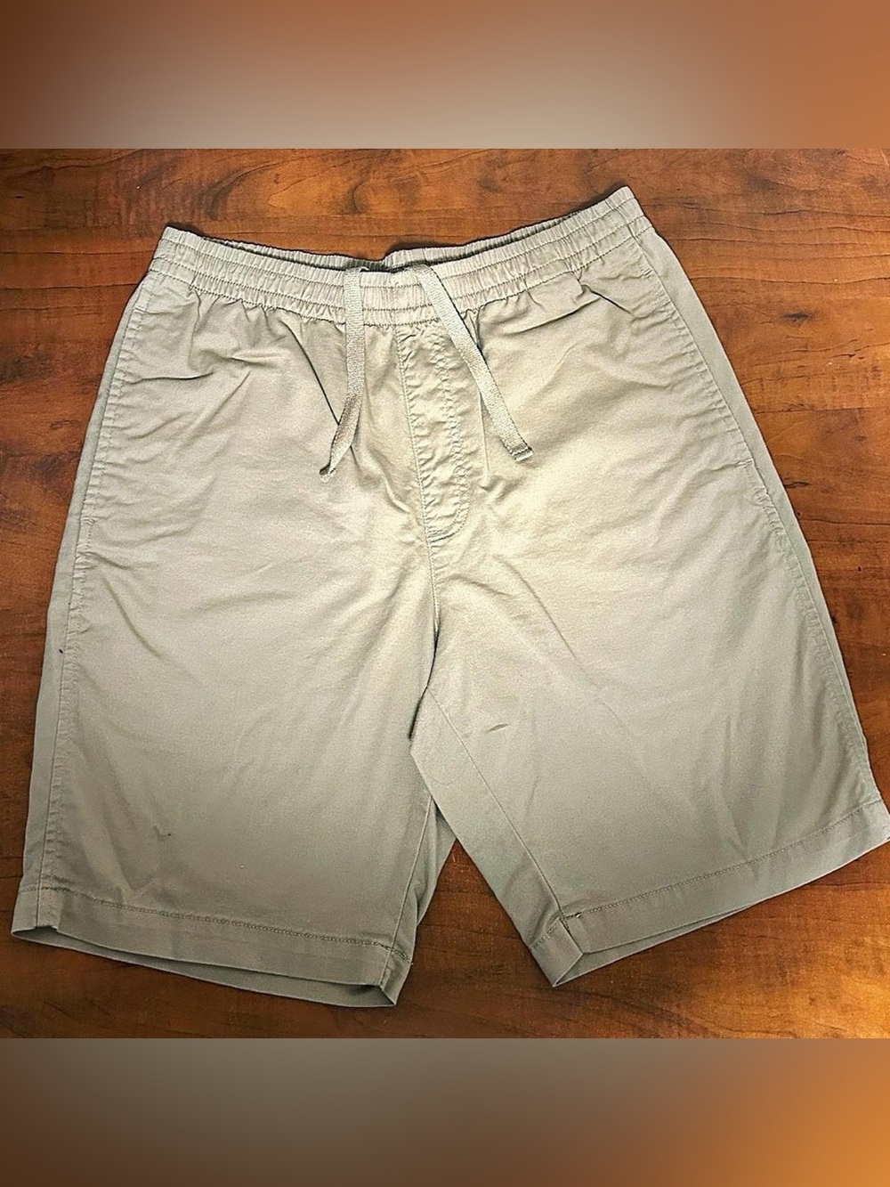 Uniqlo Men's Drawstring Shorts - Sage Green